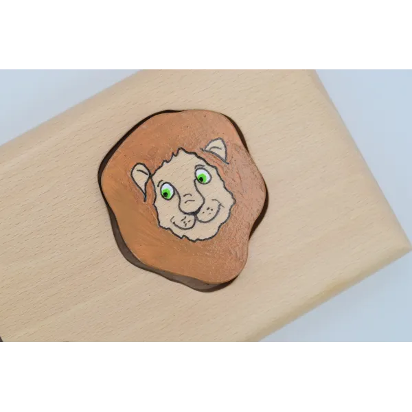 First name Puzzle in solid beech Beech Wood - Au Bois Enchanté