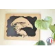 Painting Eagle's Head Finnish birch plywood 5 ply - Au Bois Enchanté