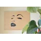 Picture chanted face woman Finnish birch plywood 5 ply - Au Bois Enchanté