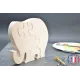 Wooden elephant puzzle Beech Wood - Au Bois Enchanté