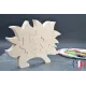 Hedgehog puzzle to paint in wood