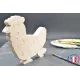 Puzzle poule à peindre en bois Bois Hêtre - Au Bois Enchanté