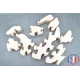Chicken puzzle to be painted in wood Beech Wood - Au Bois Enchanté
