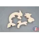 Puzzle sea Lion to paint in wood Beech Wood - Au Bois Enchanté