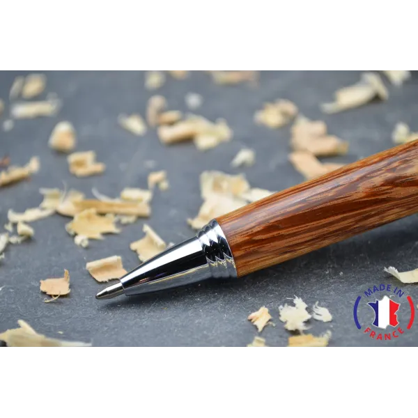 Stylo bille Alana en bois serpent Bois serpent - Au Bois Enchanté