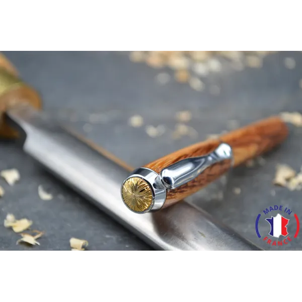 Stylo bille Alana en bois serpent Bois serpent - Au Bois Enchanté