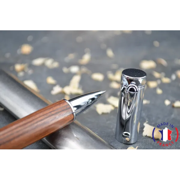 Bernard wooden pen in violet wood Violet wood - Au Bois Enchanté