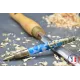 Stylo bille Calipso en résine bleue Résine - Au Bois Enchanté