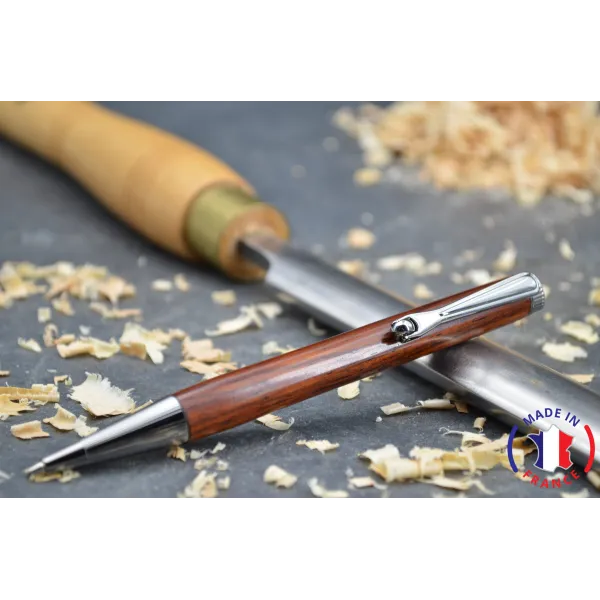Stylo bille Cowboy en cocobolo Bois cocobolo - Au Bois Enchanté