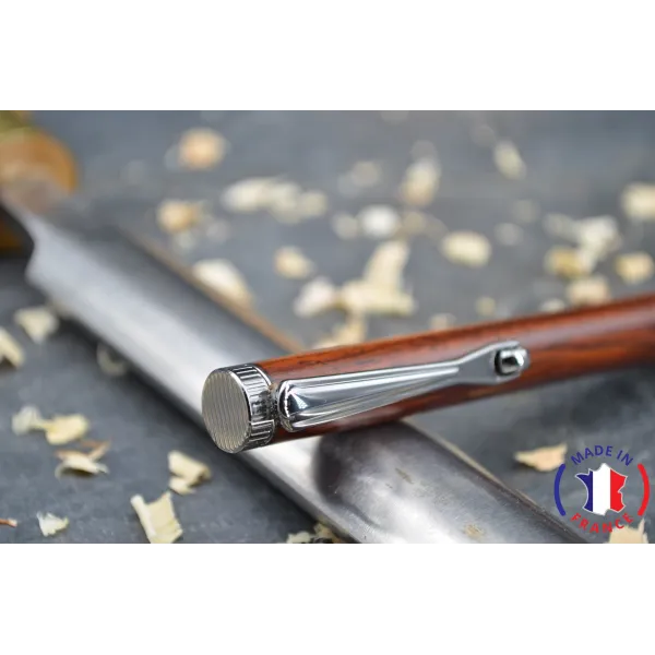 Stylo bille Cowboy en cocobolo Bois cocobolo - Au Bois Enchanté