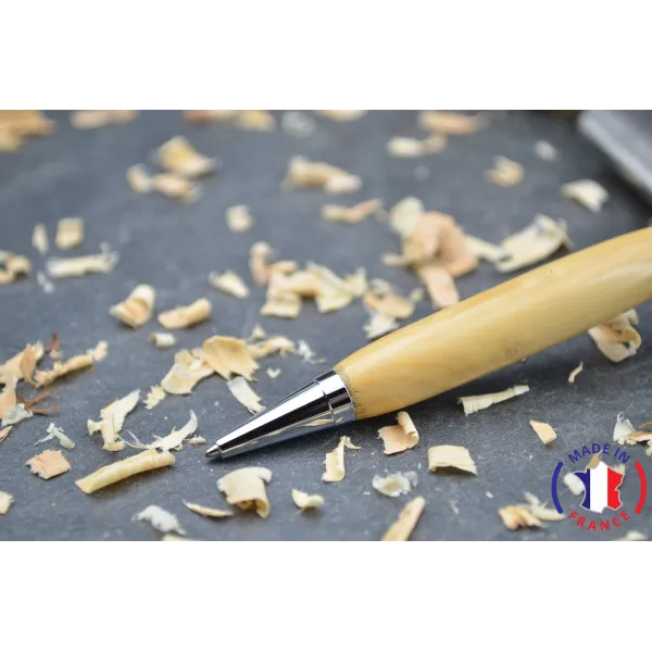 Eva model ballpoint pen in boxwood Boxwood - Au Bois Enchanté