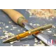 Stylo bille Isabelle en résine orange Résine - Au Bois Enchanté