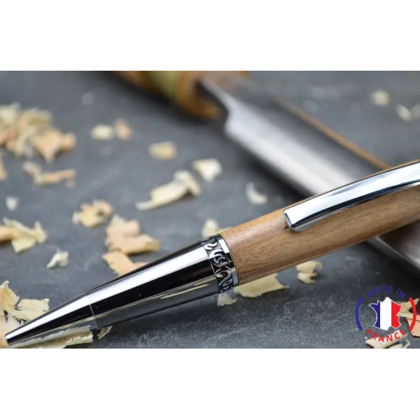 Olivier's wooden Lucy ball pen Olive wood - Au Bois Enchanté