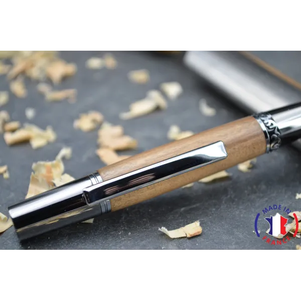 Olivier's wooden Lucy ball pen Olive wood - Au Bois Enchanté