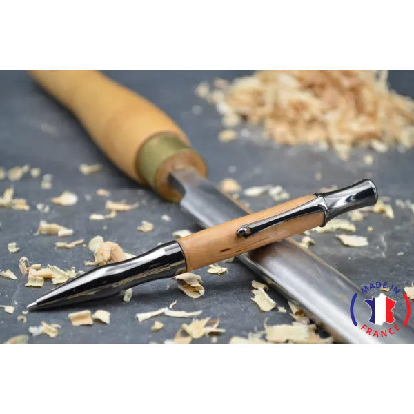 stylo bille Ludivine en bois de cade Bois de cade - Au Bois Enchanté