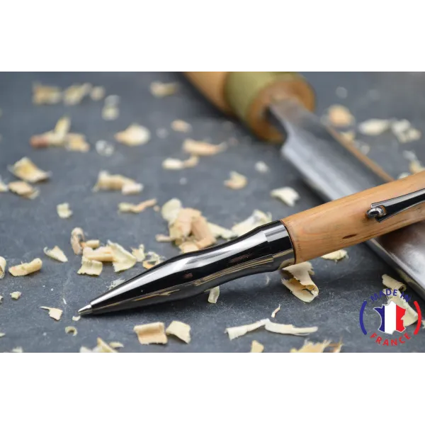 stylo bille Ludivine en bois de cade Bois de cade - Au Bois Enchanté