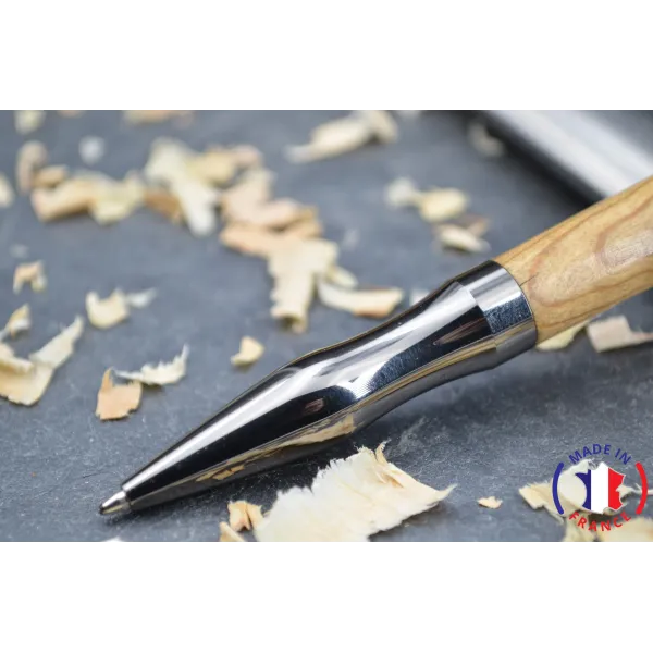 Olivier's wooden Ludivine ball pen Olive wood - Au Bois Enchanté