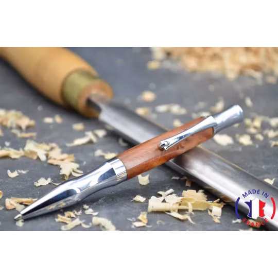 Ludivine wooden ball pen from Thuya from Morocco Thuya wood from Morocco - Au Bois Enchanté