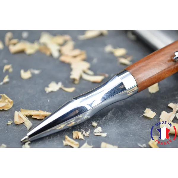 Ludivine wooden ball pen from Thuya from Morocco Thuya wood from Morocco - Au Bois Enchanté
