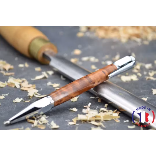 Lyloo wooden ball pen from Thuya from Morocco Thuya wood from Morocco - Au Bois Enchanté