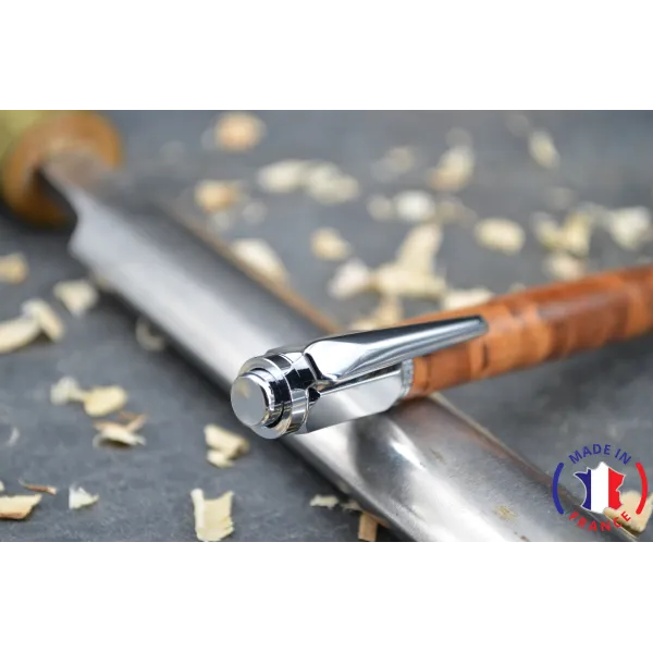 Lyloo wooden ball pen from Thuya from Morocco Thuya wood from Morocco - Au Bois Enchanté