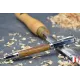 Stylo plume Lyloo en bois de cocobolo avec aubier Bois cocobolo - Au Bois Enchanté