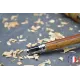 Stylo plume Lyloo en bois de cocobolo avec aubier Bois cocobolo - Au Bois Enchanté