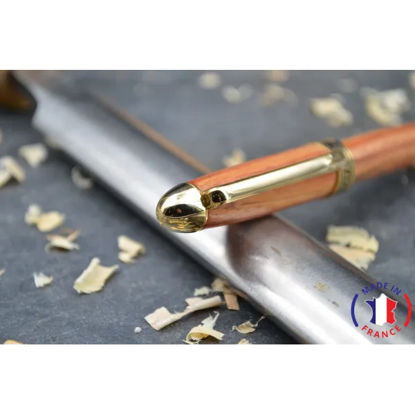 Malou ball pen in Rose wood Rosewood - Au Bois Enchanté