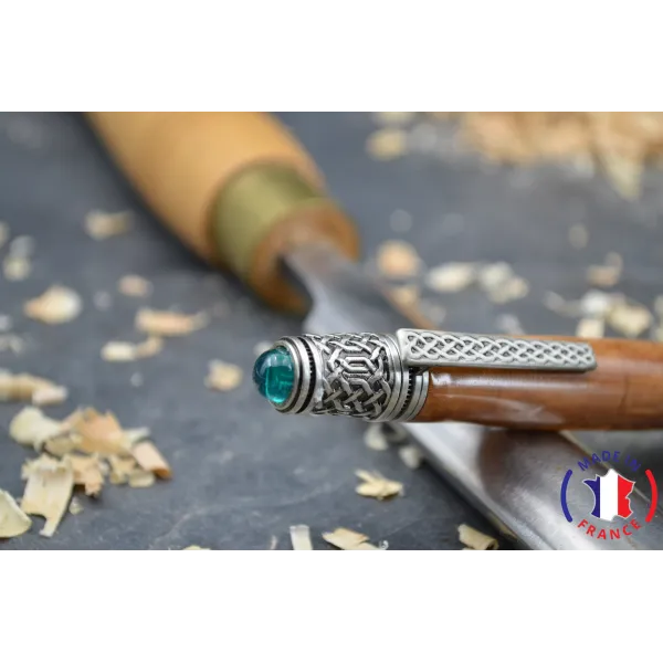 Olivier's wooden Merlin ball pen Olive wood - Au Bois Enchanté