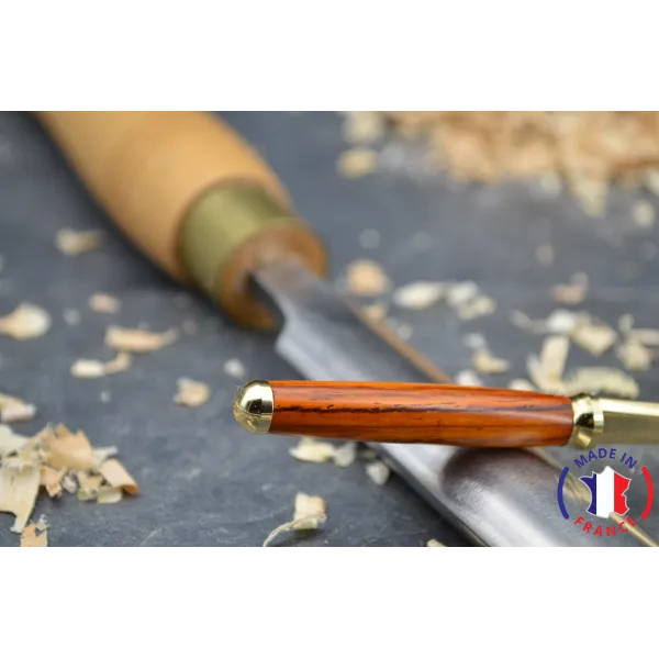 Ouvre lettre en bois de Cocobolo Bois cocobolo - Au Bois Enchanté