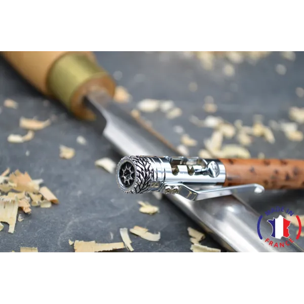 Passion ballpoint pen made of Moroccan cedar wood Thuya wood from Morocco - Au Bois Enchanté