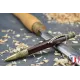 Wooden pen Fisherman in cocobolo with aubier Cocobolo wood - Au Bois Enchanté