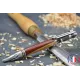 Stylo bille Petit Backer en bois de Cocobolo et aubier Bois cocobolo - Au Bois Enchanté