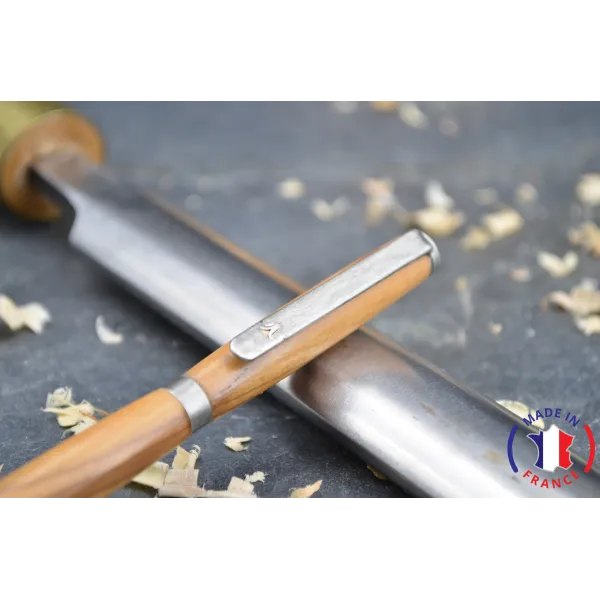 Olivier wooden Satin ball pen Olive wood - Au Bois Enchanté