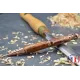 Skull wooden snake pen Snake wood - Au Bois Enchanté