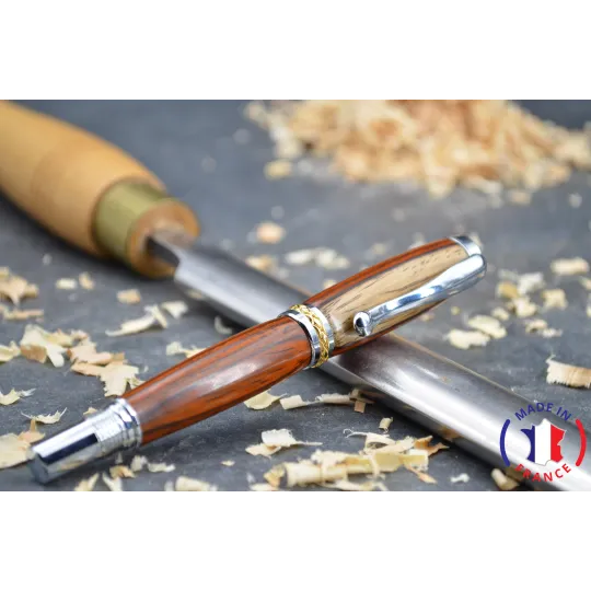 Cocobolo wood fountain pen Cocobolo wood - Au Bois Enchanté