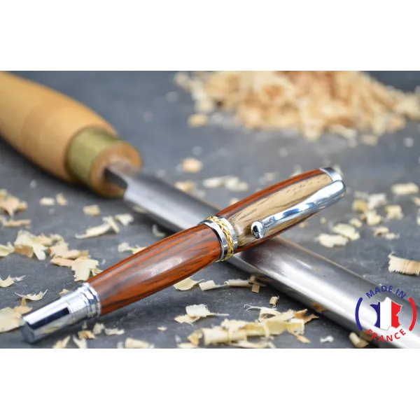 Cocobolo wood fountain pen Cocobolo wood - Au Bois Enchanté