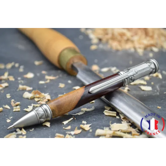 Venice wood pen in cocobolo wood Cocobolo wood - Au Bois Enchanté