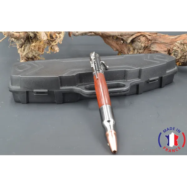 The Hunter wooden pen in padauk Padouk wood African wood - Au Bois Enchanté