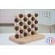 4 à la suite en bois Bois Hêtre - Au Bois Enchanté