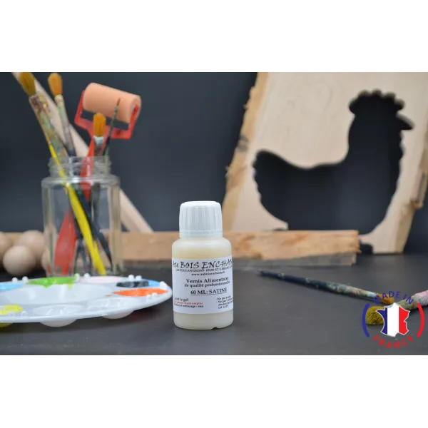 Vernis alimentaire 60 ml  - Au Bois Enchanté