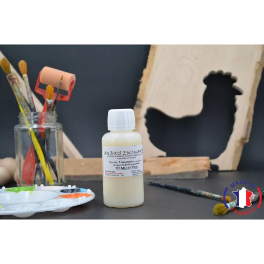Food varnish 125 ml  - Au Bois Enchanté
