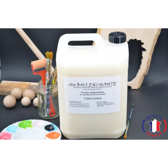 Vernis alimentaire 5 litres  - Au Bois Enchanté