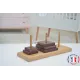 The tower of Hanoi made of beech wood Beech Wood - Au Bois Enchanté