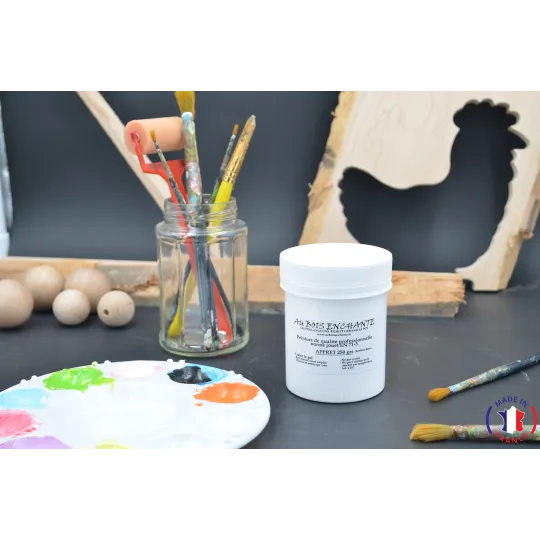 White 250g wooden toy standard  - Au Bois Enchanté