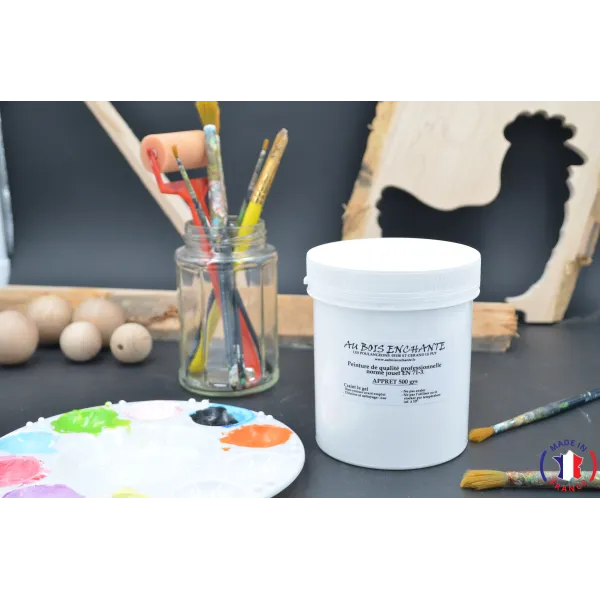 White 500g wooden toy standard  - Au Bois Enchanté