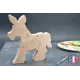 Raw wood donkey puzzle to paint Beech Wood - Au Bois Enchanté