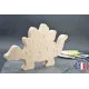 Puzzle Dinosaure à peindre en bois Bois Hêtre - Au Bois Enchanté