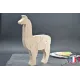 Puzzle Lama to paint in wood Beech Wood - Au Bois Enchanté