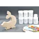 Puzzle bois phoque + peintures Bois Hêtre - Au Bois Enchanté